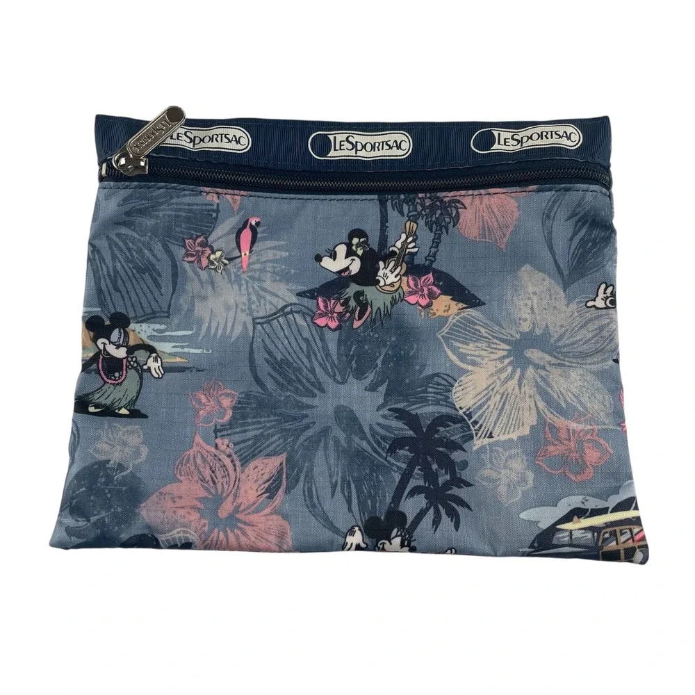 LeSportsac Disney Mickey Paradise‎ Mini Backpack & Pouch Japan Exclusive